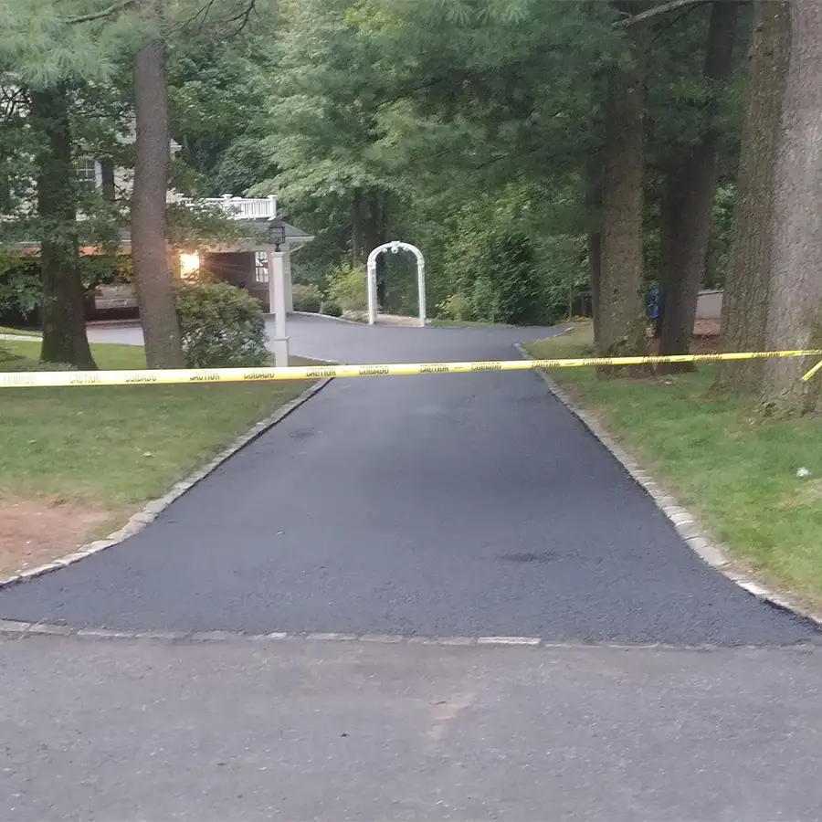 After image of an asphalt driveway, Asphalt Direct Paving, Morris County, Somerset County, NJ.